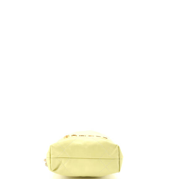 Chanel Mini 22 Chain Hobo Quilted Calfskin - Picture 4 of 5